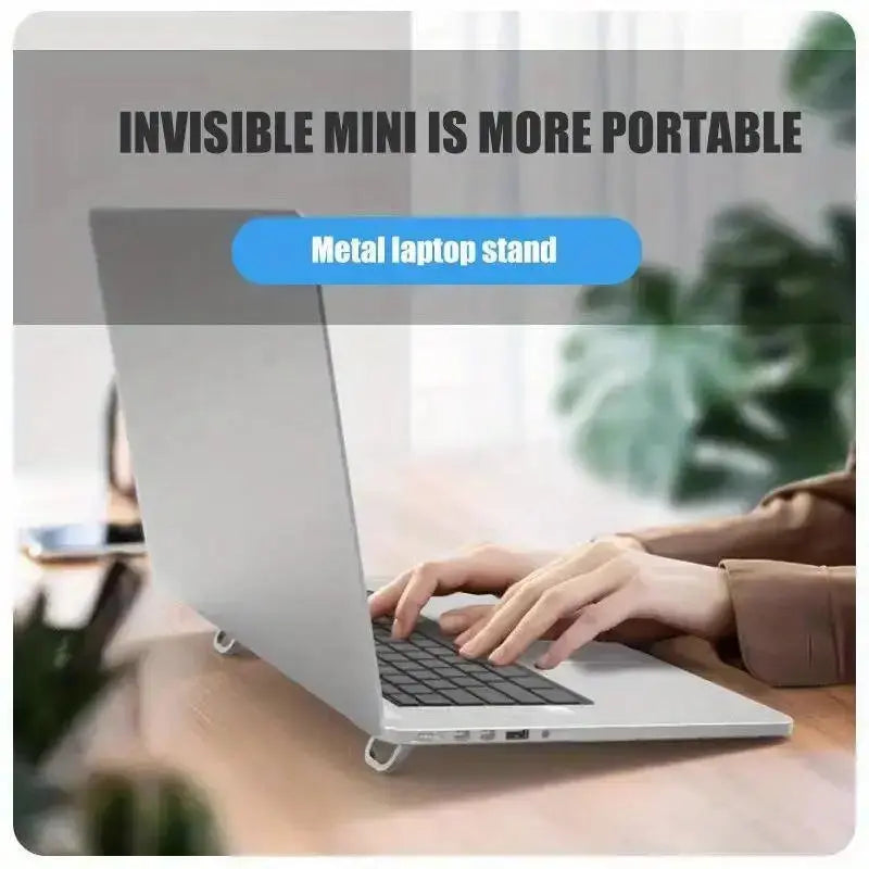 2-Pack Laptop Stand Set with Keyboard Riser & Elevator | Mini Portable  Laptop Supports for Desk